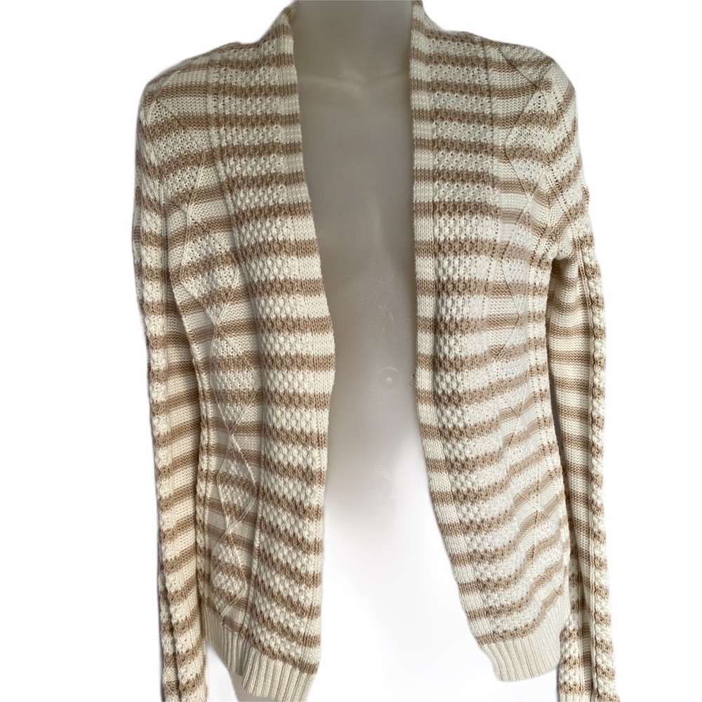 Banana Republic Cream / Tan Cardigan